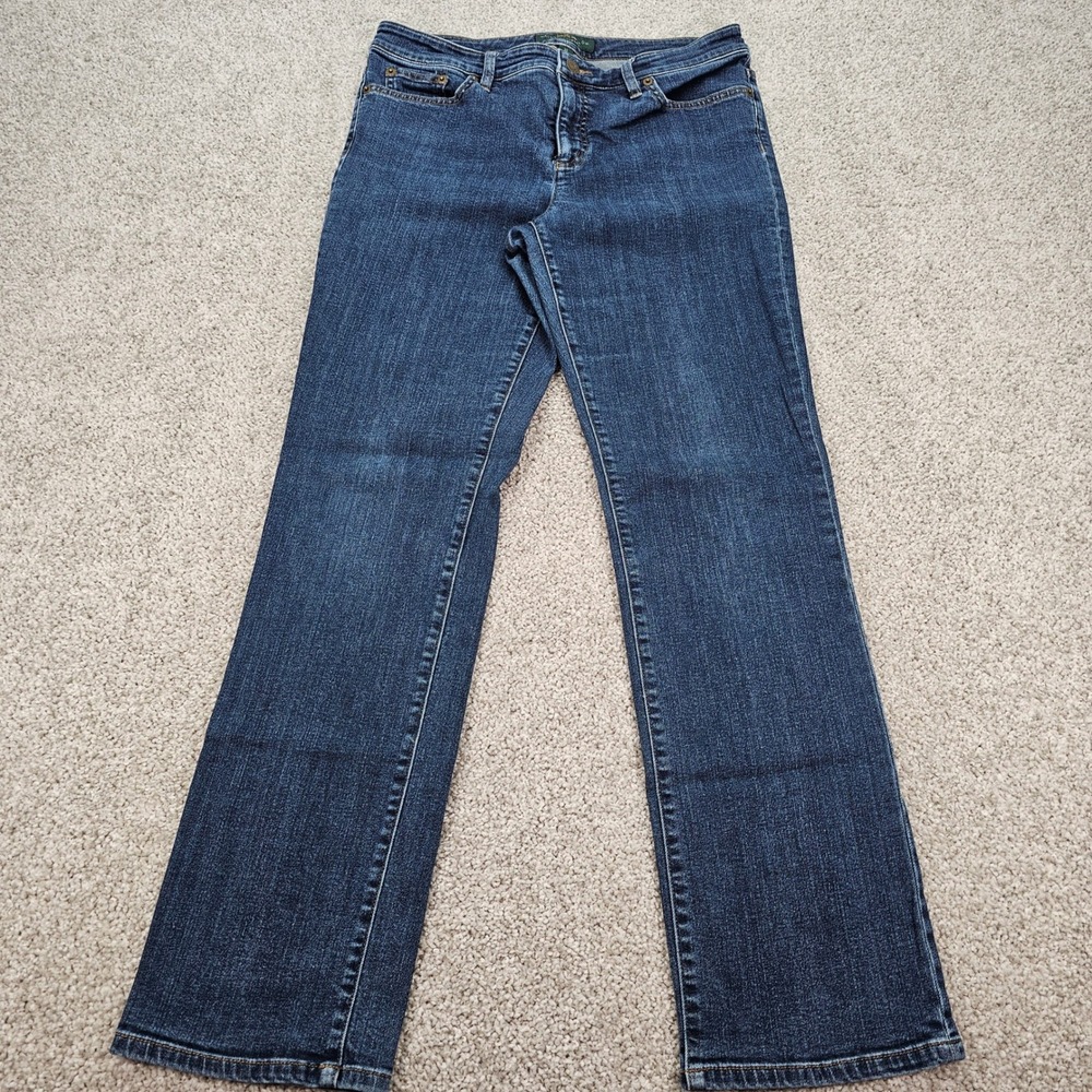 LRL Ralph Lauren Jeans Co Dark Wash Bootcut Denim‎ Women's Size 10